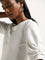 Wardrobe White Self-Textured Top