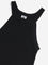 Y&F Kids Black Knitted Casual Dress