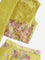 Utsa Kids Yellow Floral Printed Ghagra, Choli with Dupatta Set (8-12 Years)