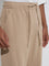 ETA Taupe Relaxed-Fit Mid-Rise Cotton Chinos