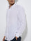 Ascot White Stripe Printed Relaxed-Fit Linen Shirt