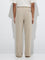 ETA Beige Relaxed-Fit Mid-Rise Cotton-Blend Chinos