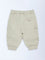 HOP Baby Beige Cargo-Style Mid-Rise Cotton-Blend Joggers