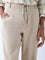 ETA Beige Relaxed-Fit Mid-Rise Cotton-Blend Chinos