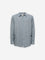 ETA Grey Self-Striped Relaxed-Fit Cotton Shirt