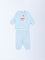 HOP Baby Blue Christmas-Themed Sweatshirt and Pants Set