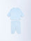 HOP Baby Blue Christmas-Themed Sweatshirt and Pants Set