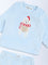 HOP Baby Blue Christmas-Themed Sweatshirt and Pants Set