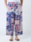Diza Blue Forest-Themed Ethnic Pants
