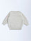 HOP Baby Beige Rainbow Design Cotton Sweater