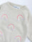 HOP Baby Beige Rainbow Design Cotton Sweater