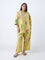 Diza Yellow Floral Printed Ethnic Pants