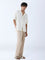 ETA Off-White Crinkle-Texture Relaxed-Fit Cotton Shirt