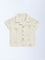 HOP Baby Beige Embroidered Cotton Shirt