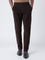 Ascot Dark Brown Mid-Rise Relaxed-Fit Corduroy Chinos