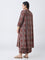 Diza Multicolour Printed A-Line Kurta