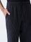 ETA Black Relaxed-Fit Mid-Rise Cotton Pants - Exclusive