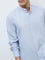 Ascot Light Blue Solid Relaxed-Fit Shirt