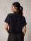Black Cropped Shirt