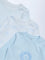 HOP Baby Boys Light Blue Cotton T-Shirts - Pack of 3