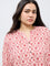 Diza Pink Floral Printed Tunic