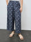 Diza Indigo Printed Ethnic Pants