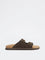 SOLEPLAY Brown Metallic Buckle-Detailed Sandals