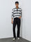 Nuon Black Hendrix Slim-Fit Mid-Rise Denim Jeans