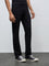 Nuon Black Hendrix Slim-Fit Mid-Rise Denim Jeans