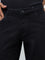 Nuon Black Hendrix Slim-Fit Mid-Rise Denim Jeans