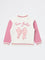 HOP Kids Girls Off-White Typographic Cotton-Blend Jacket