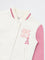 HOP Kids Girls Off-White Typographic Cotton-Blend Jacket