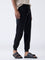 ETA Black Relaxed-Fit Mid-Rise Cotton-Blend Joggers