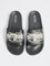 SOLEPLAY Black Printed Pool Slides
