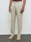Ascot Beige Relaxed-Fit Mid-Rise Chinos