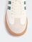 SOLEPLAY White Mesh Detailed Lace-Up Sneakers