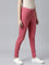 Women Solid Coral Super Stretch Jeggings