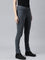 Women Printed Navy Warm Jeggings