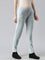 Women Solid Dusty Blue Mid Rise Corduroy Jeggings