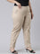 Women Light Beige Chinos Trousers