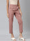 Women Dusty Pink Chinos Trousers