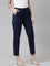 Women Navy Chinos Trousers