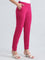 Dark Rose Ponte Smart Fit Kurti Pant