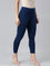 Women Solid Royal Cropped Leggings