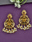 Designer Antique Plated Kempu Necklace Set