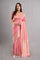 Carnation Pink Banarasi Silk Butti Saree