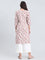 Cotton Jaipur Floral Print Straight Kurta