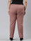 Women Dusty Pink Chinos Trousers