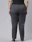 Women Silver Grey Chinos Trousers