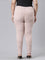 Women Solid Baby Pink Super Stretch Jeggings